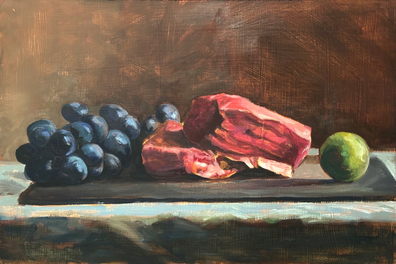 Provisions — oil on panel